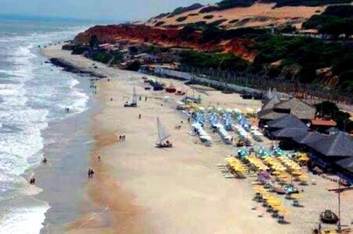 Praia Tabuba Do Morro Branco Suite 04 Pessoas Beberibe Exteriér fotografie
